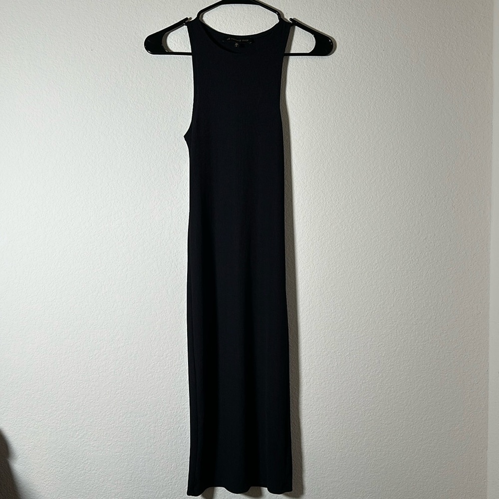 The Vintage Shop Black Sleeveless Midi Dress Size Small
